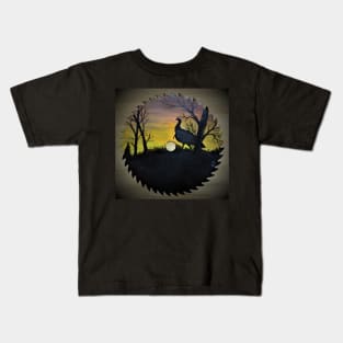 Turkey, gobbler on the ridge Kids T-Shirt